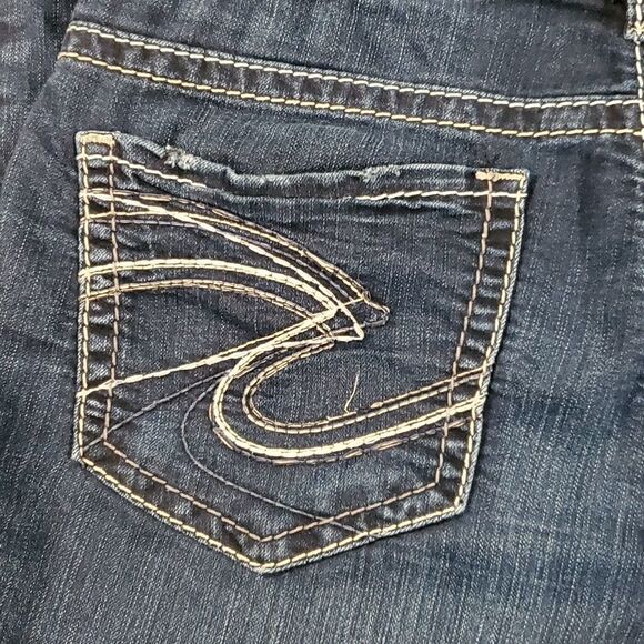 Silver Suki Mid Super‎ Stretch Skinny Jeans Denim W29/L31 - Picture 8 of 16